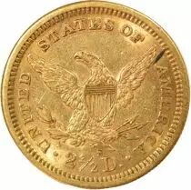 2 1/2 Gold Dollars, Liberty Head - 1878 S San Francisco