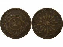 2 Centesimos - 1869 (1870) H Heaton