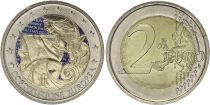 2 Euros - Constitution européenne - Colorisée - 2005