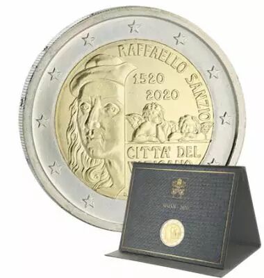 2 Euros Comm�mo. 2020 - 500 years since Raphael\'s death
