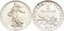 2 Francs Semeuse  - 1917