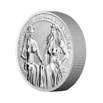 2 ONCES BULLION ARGENT AUTRICHE & GERMANIA 2021 - LES GRANDES FIGURES ALL&Eacute;GORIQUES