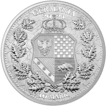 2 ONCES BULLION ARGENT AUTRICHE & GERMANIA 2021 - LES GRANDES FIGURES ALL&Eacute;GORIQUES