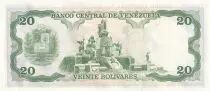20 Bolivares - Jos&eacute; Antonio Paez - 31-05-1990 - Letter M