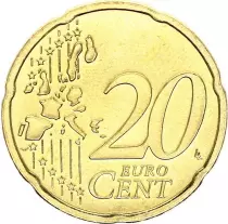 20 centimes d\'euro - Pays-Bas 2001
