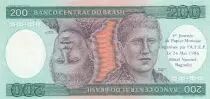 200 cruzeiros - 4th Paper Money Day Bagnolet - 1990