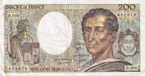 200 Francs - Montesquieu - 1981 - Serial B.008