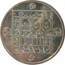 200 Silver Forint, Otter - 1985 BP Budapest