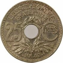 25 Centimes, Lindauer - 1940 Paris