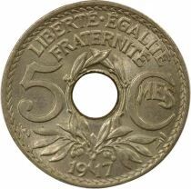 25 Centimes, Lindauer, Big Diameter- 1917 Paris