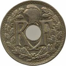 25 Centimes, Lindauer, Underlined - 1915 Paris
