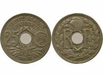 25 Centimes, Lindauer, Underlined - 1915 Paris