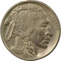 5 Cents, Buffalo Nickel - 1919 Philadelphia