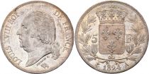 5 Francs Louis XVIII King of France - 1824 A 2 sd ex