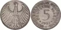 5 Mark 1951F - Aigle - Argent
