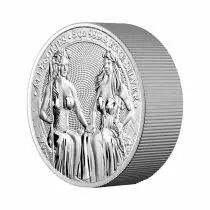 5 ONCES BULLION ARGENT AUTRICHE & GERMANIA 2021 - LES GRANDES FIGURES ALL&Eacute;GORIQUES