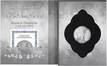 5 ONCES BULLION ARGENT ITALIA & GERMANIA 2020 - LES GRANDES FIGURES ALL&Eacute;GORIQUES