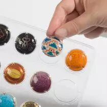 5 recharges transparentes COMPART pour 42 plaques de muselet/capsules de bière