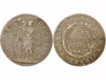 5 Silver Lire, Gaule Subalpine - Year 9