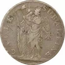 5 Silver Lire, Gaule Subalpine - Year 9