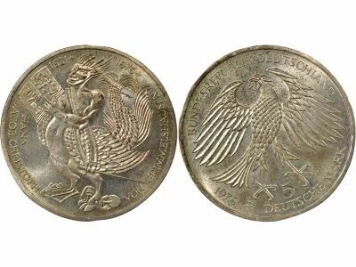 5 Silver Mark, Hans Jakob Christoph - 1976 D Munich