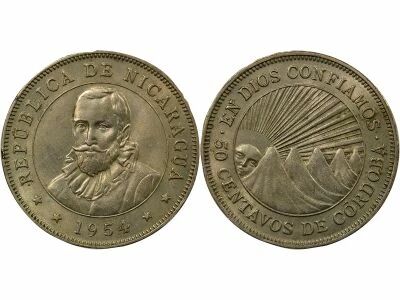 50 Centavos - 1954 London