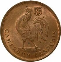 50 Centimes, French Mandate - 1943 Pretoria