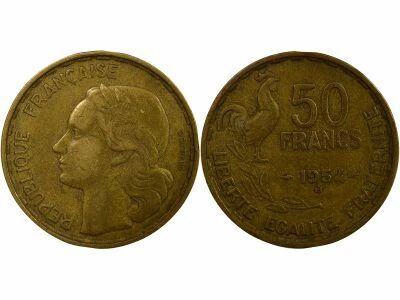 50 Francs, Guiraud - 1954 B Beaumont