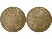 50 Silver Centesimi - 1898 R Rome