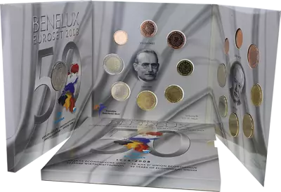 50 years of Economic Union - BU BENELUX Euro 2008 box set