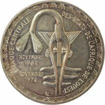 500 Silver Francs, Monetary Union - 1972 Paris