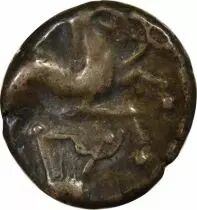 Aedui - Denarius with Lyre - Bibracte, Ist Century BC