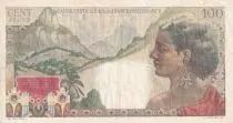 AEF 100 Francs - La Bourdonnais - 1947 - Serial R.21 - VF - P.24
