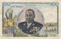 AEF 100 Francs - ND (1957) - P.32