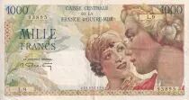 AEF 1000 Francs - Union française  - 1946 - Serial L.9 - P.26