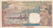 AEF 1000 Francs - Union française  - 1946 - Serial T.10 - P.26