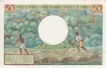 AEF 50 Francs - AEF and Cameroun - 1957 - Serial B.9 - P.31