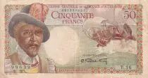 AEF 50 Francs - Belain d\'Esnambuc - 1947 - Serial - T.36 - VF - P.23