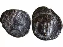 Aeolis, Larissa Phrikonis - AE- IVth Century BC