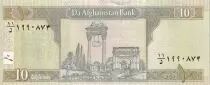 Afganist&aacute;n 10 Afghanis - Ahmed Shah Durrashi mausoleum - Victory arch - 2008 - P.67Aa
