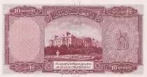 Afganist&aacute;n 10 Afghanis - King Muhammad Zahir - Dar-al-Aman Palace in Kaboul - 1939