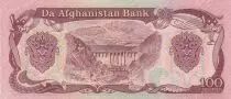 Afganist&aacute;n 100 Afghanis Farmer - Hydroelectric dam - 1979