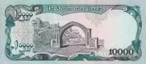Afganist&aacute;n 10000 Afghanis - Minarets - Arched gateway at Bost - 1993 - UNC - P.63b