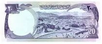 Afganist&aacute;n 20 Afghanis Pres. Muhammad Daud - Canal - 1977
