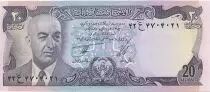 Afganist&aacute;n 20 Afghanis Pres. Muhammad Daud - Canal