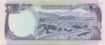 Afganist&aacute;n 20 Afghanis Pres. Muhammad Daud - Canal