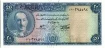 Afganist�n 20 Afghanis Roi Muhammad Zahir - Monument - 1957