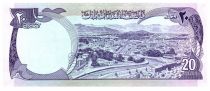 Afghanistan 20 Afghanis Prés. Muhammad Daud - Canal - 1977