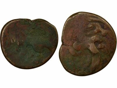 Afghanistan Falus, Lion & Sabre  - 1130 AH (1717 / 1718) H�rat