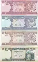 Afghanistan Lot 4 billets